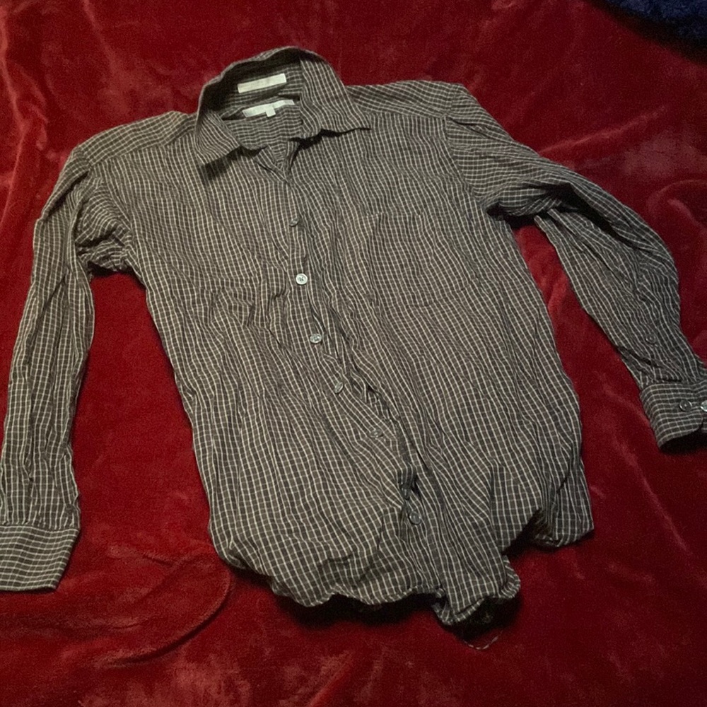 Brown, White, and Black Flannel